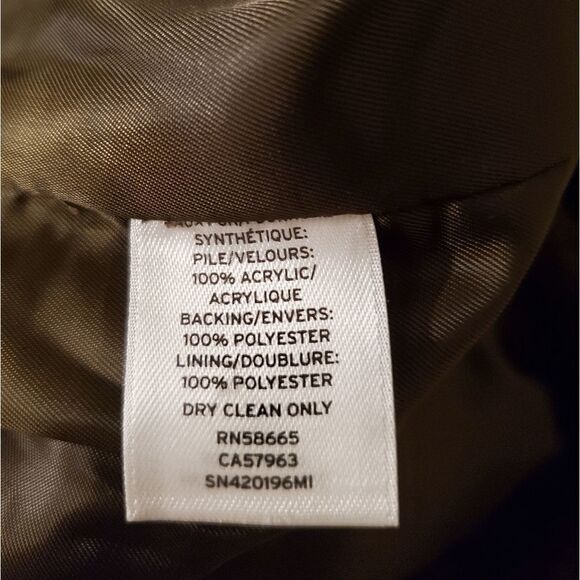 Something Navy Berber Faux Shearling Shirt Jacket - Picture 13 of 13